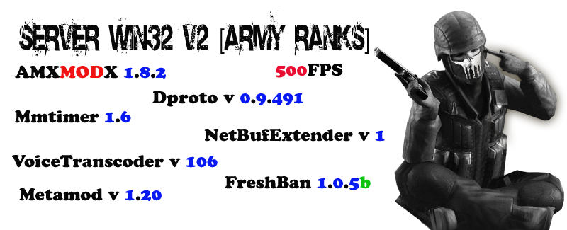Server [Windows] v2 [Army Ranks]