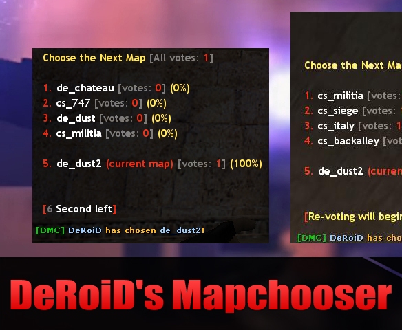 DeRoiD's Mapchooser